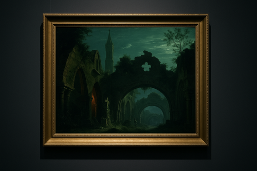 Decay and Dust: Architectural Ruins in Gloomy Historical Paintings