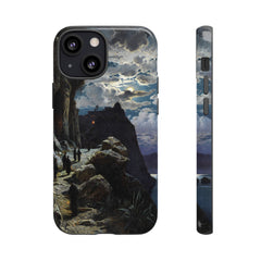 Monks Walk to the Mountain Monastery of Athos | Hermann Corrodi | 1905