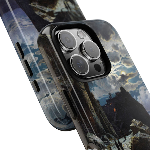 Monks Walk to the Mountain Monastery of Athos | Hermann Corrodi | 1905