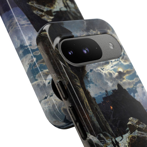 Monks Walk to the Mountain Monastery of Athos | Hermann Corrodi | 1905