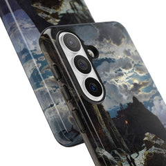 Monks Walk to the Mountain Monastery of Athos | Hermann Corrodi | 1905