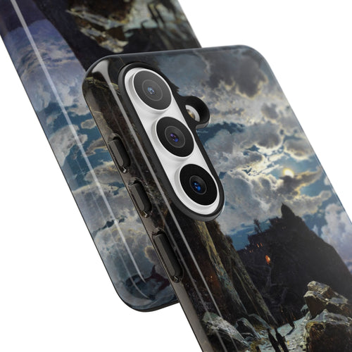 Monks Walk to the Mountain Monastery of Athos | Hermann Corrodi | 1905