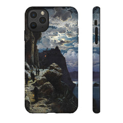 Monks Walk to the Mountain Monastery of Athos | Hermann Corrodi | 1905