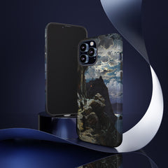 Monks Walk to the Mountain Monastery of Athos | Hermann Corrodi | 1905