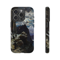 Monks Walk to the Mountain Monastery of Athos | Hermann Corrodi | 1905