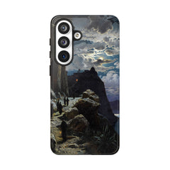 Monks Walk to the Mountain Monastery of Athos | Hermann Corrodi | 1905