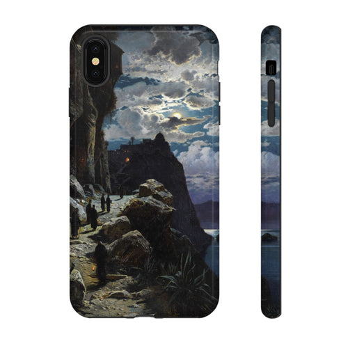 Monks Walk to the Mountain Monastery of Athos | Hermann Corrodi | 1905