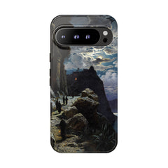 Monks Walk to the Mountain Monastery of Athos | Hermann Corrodi | 1905