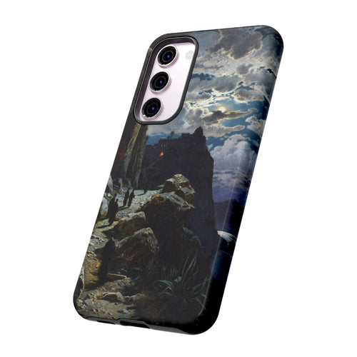 Monks Walk to the Mountain Monastery of Athos | Hermann Corrodi | 1905