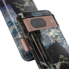 Monks Walk to the Mountain Monastery of Athos | Hermann Corrodi | 1905