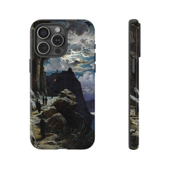 Monks Walk to the Mountain Monastery of Athos | Hermann Corrodi | 1905