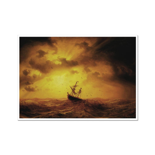 Mer agitée | Marcus Larson | 1857
