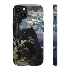 Monks Walk to the Mountain Monastery of Athos | Hermann Corrodi | 1905