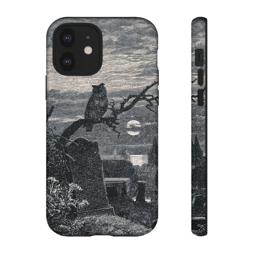 Graveyard at Night with Owl | Robert Paterson | 1875