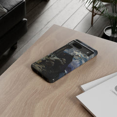 Monks Walk to the Mountain Monastery of Athos | Hermann Corrodi | 1905