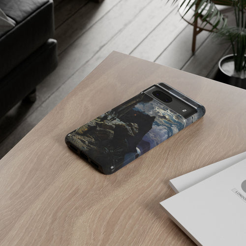 Monks Walk to the Mountain Monastery of Athos | Hermann Corrodi | 1905