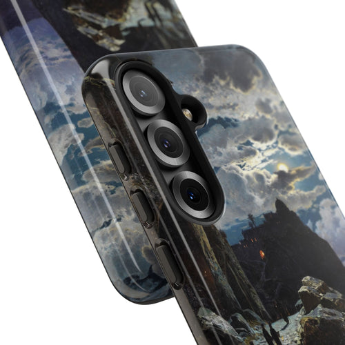 Monks Walk to the Mountain Monastery of Athos | Hermann Corrodi | 1905