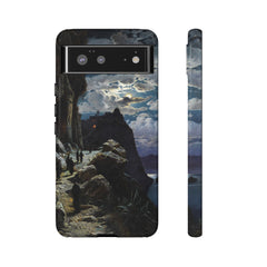 Monks Walk to the Mountain Monastery of Athos | Hermann Corrodi | 1905