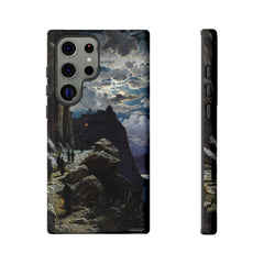 Monks Walk to the Mountain Monastery of Athos | Hermann Corrodi | 1905