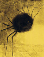 Die lächelnde Spinne | Odilon Redon | 1887