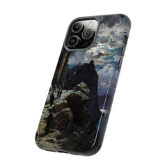 Monks Walk to the Mountain Monastery of Athos | Hermann Corrodi | 1905