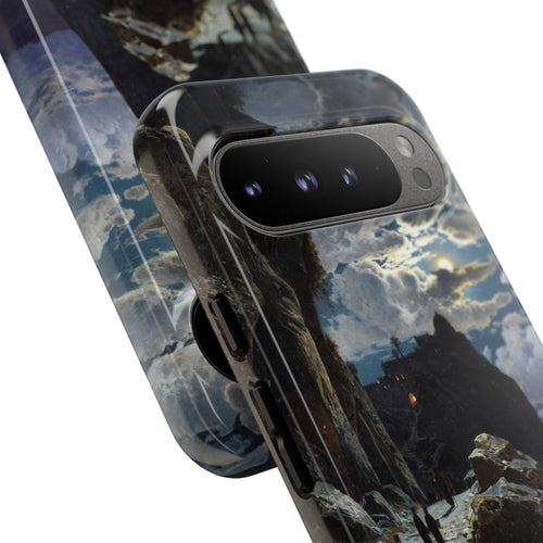 Monks Walk to the Mountain Monastery of Athos | Hermann Corrodi | 1905