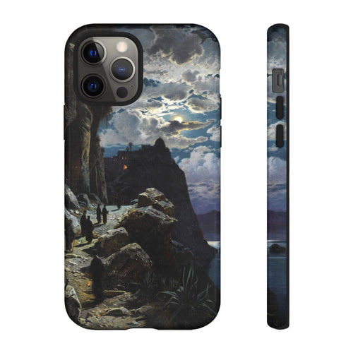 Monks Walk to the Mountain Monastery of Athos | Hermann Corrodi | 1905