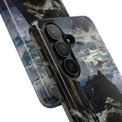 Monks Walk to the Mountain Monastery of Athos | Hermann Corrodi | 1905