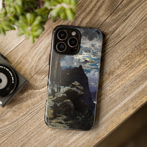 Monks Walk to the Mountain Monastery of Athos | Hermann Corrodi | 1905