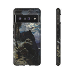 Monks Walk to the Mountain Monastery of Athos | Hermann Corrodi | 1905