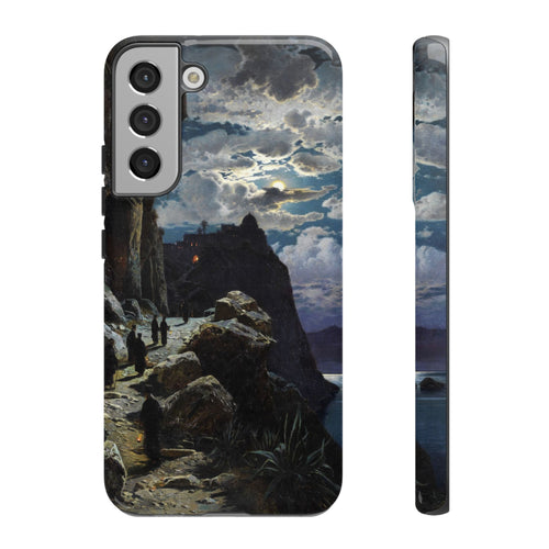 Monks Walk to the Mountain Monastery of Athos | Hermann Corrodi | 1905