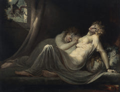 Inkubus verlässt zwei Frauen | Heinrich Füssli | 1780