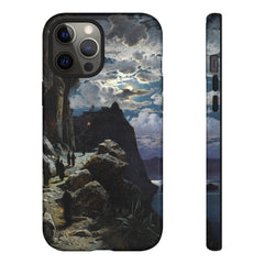 Monks Walk to the Mountain Monastery of Athos | Hermann Corrodi | 1905