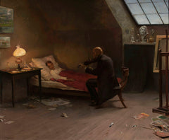 The Artist’s Death | Zygmunt Andrychewicz | 1901