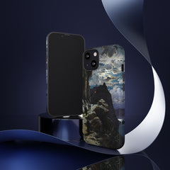 Monks Walk to the Mountain Monastery of Athos | Hermann Corrodi | 1905