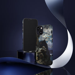 Monks Walk to the Mountain Monastery of Athos | Hermann Corrodi | 1905