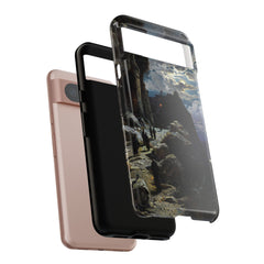 Monks Walk to the Mountain Monastery of Athos | Hermann Corrodi | 1905