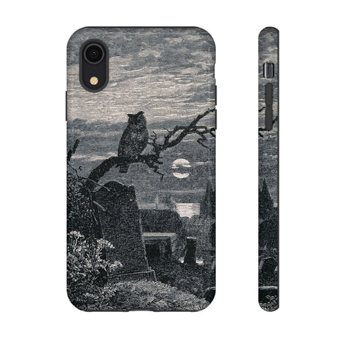 Graveyard at Night with Owl | Robert Paterson | 1875