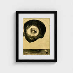Guardian Spirit of the Waters | Odilon Redon | 1878