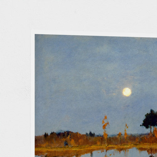 Twilight Moon | Isaac Levitan | 1899