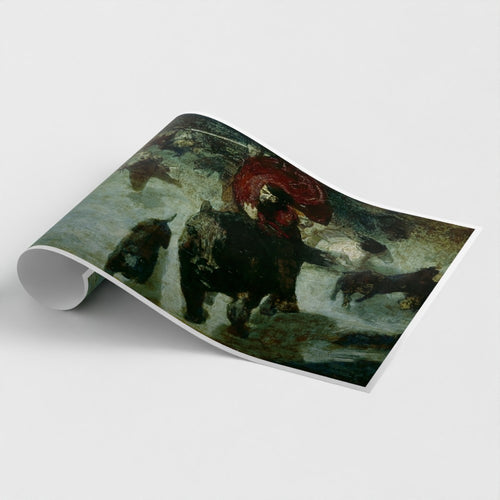 The Wild Chase | Franz von Stuck | 1889