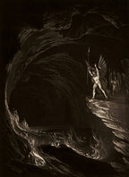 Satan Arousing The Fallen Angels | John Milton | 1824