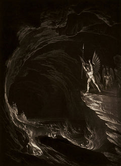 Satan Arousing The Fallen Angels | John Milton | 1824