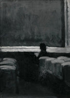 Einsame Gestalt im Theater | Edward Hopper | 1904
