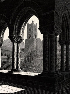 Cloister at Monreale | M.C. Escher | 1933