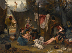 Behind The Scenes | Ludwig Knaus | 1880