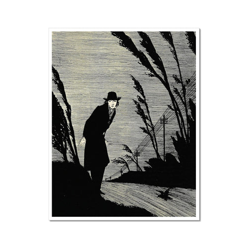 Mitten in allem war ein kaltes weißes Gesicht | Harry Clarke | 1920