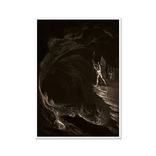 Satan Arousing The Fallen Angels | John Milton | 1824