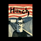 Munch – A Graphic Biography — original book cover on a black background