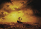 Mer agitée | Marcus Larson | 1857